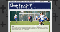 Desktop Screenshot of choppointschool.com